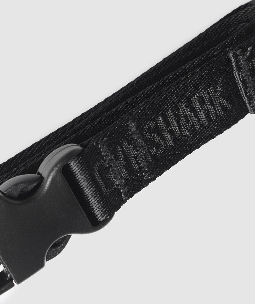 Gymshark Lanyard Black Gymshark